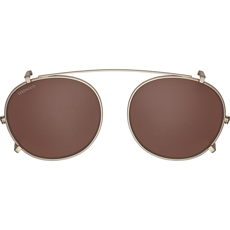 CLIP ON LOREN S, Shiny White Gold-Mineral Polarized Drivers Gradient Cat 2 to 3 B4, hi-res image number null